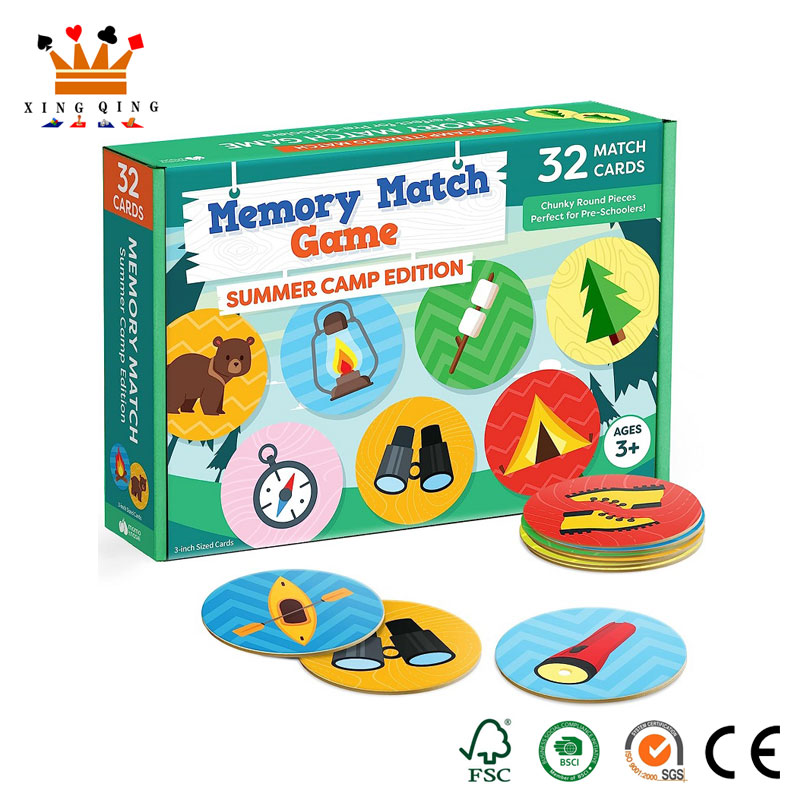 새롭고 흥미로운 메모리 게임 카드 소개: 두뇌 능력을 향상시키는 재미있고 도전적인 방법